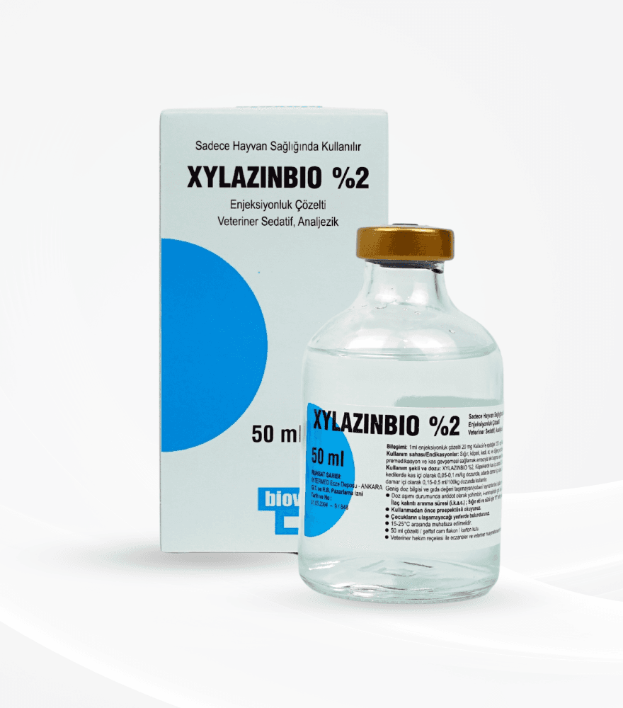 Xylazinbio %2 veteriner ürünü
